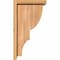 Ekena Millwork Ridgewood Smooth Corbel w/Backplate, Western Red Cedar, 7 1/2"W x 10"D x 18"H COR08X10X18RID01SWR - alternate 3
